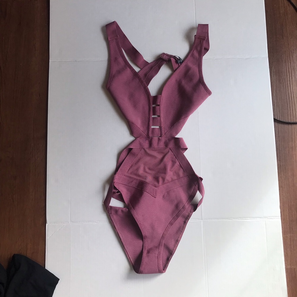 Wow Couture Swim One Piece Bandage Bikini